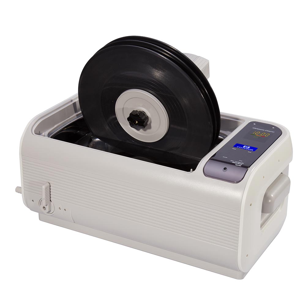 Ultrasonic Cleaner With Drain Valve Valve - 6L 35KHz Ultraschallreiniger Vinyl-Schallplatten-Reinigungsmaschine Ultraschallbad mit