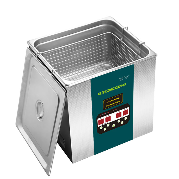 Ultrasonic Cleaner With Drain Valve Valve - 11L Digitaler Ultraschallreiniger mit variabler Frequenz,
